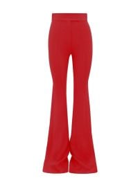 Alex Perry Marden Crepe Flared Trousers at Farfetch